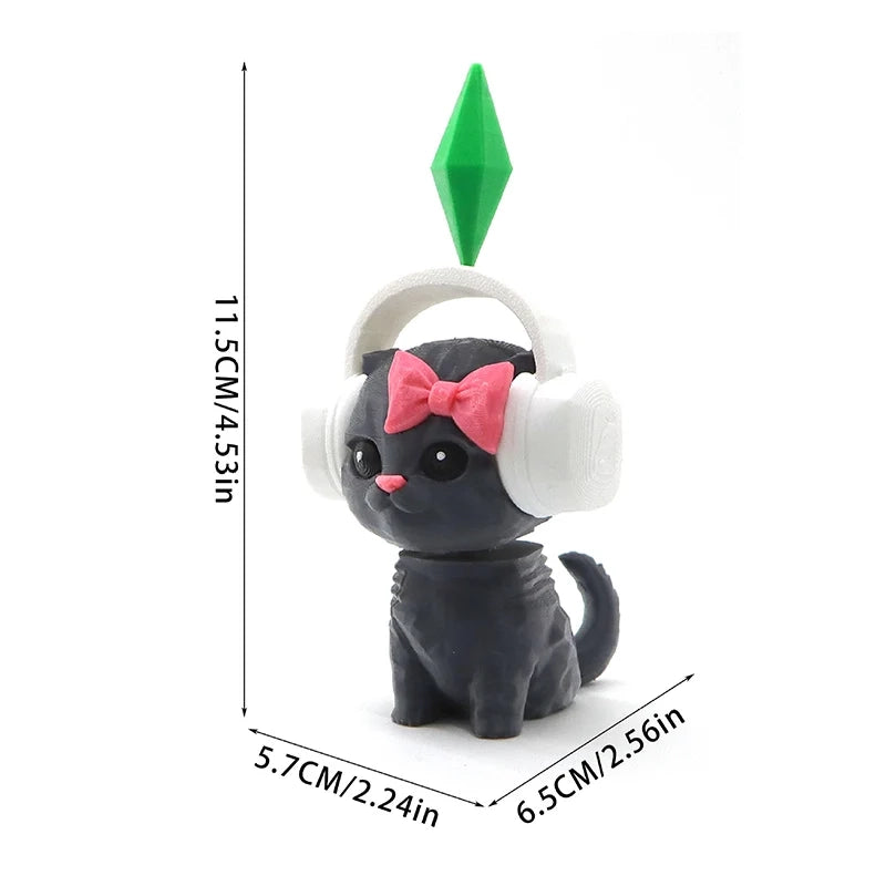 Wiggly Kitty Car Companion: Your Dash Just Got Cuter & Cooler!